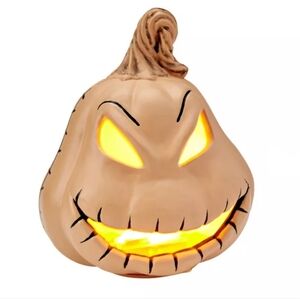 Light-Up LED Oogie Boogie Pumpkin - The Nightmare Before Christmas
